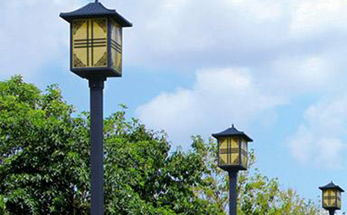 麦积庭院灯安装间距与布灯设计全解析